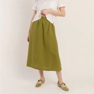 Tradlands Meadow Linen Skirt